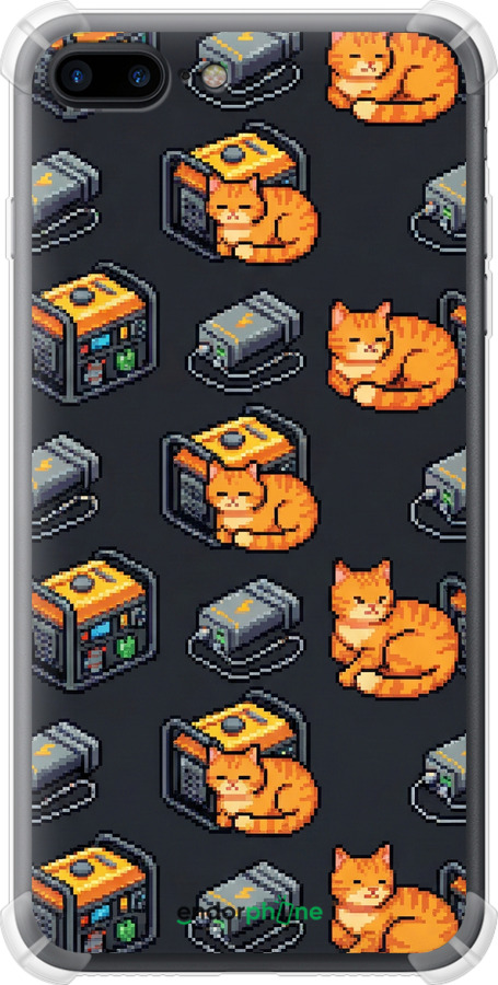 Силикон с усиленными углами чехол Autonomous Zone для Apple iPhone 7 Plus - 6771sp-337 изображение 