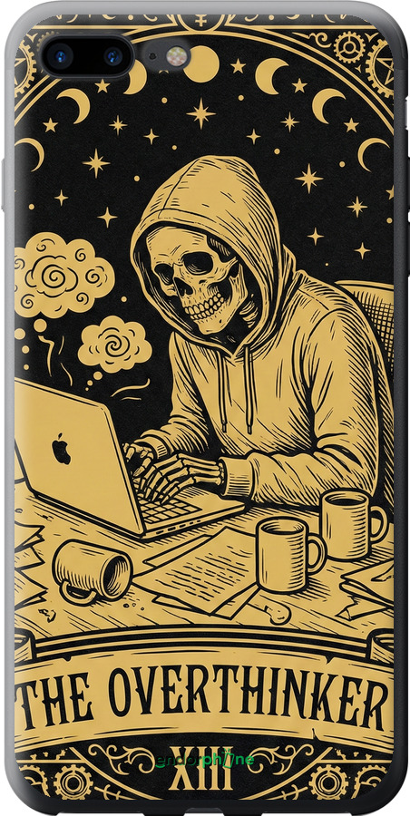 2D пластиковый чехол The Overthinker для Apple iPhone 8 Plus - 6774t-1032 изображение 