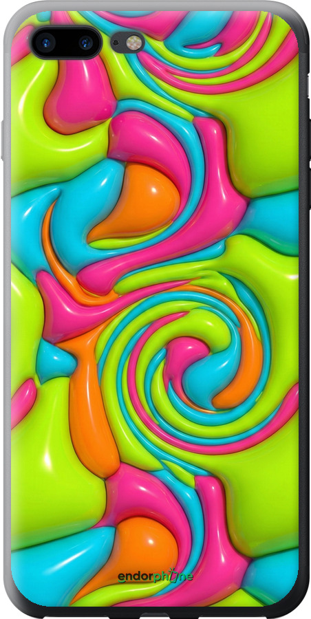 2D пластиковый чехол Y2K Jelly Dream для Apple iPhone 8 Plus - 6780t-1032 изображение 