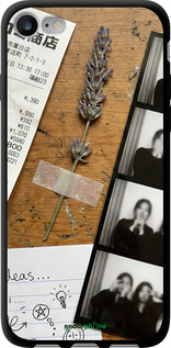 TPU чехол 'Aesthetic Scrapbook Collage' для iPhone SE 2022 изображение 5