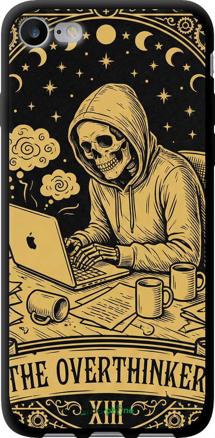 TPU чехол The Overthinker для Apple iPhone SE 2022 - 6774b-3737 изображение 