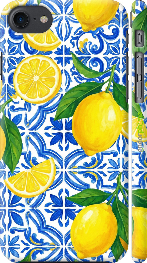 3D пластиковий матовий чехол Grocery Girl Italian Summer для Apple iPhone 7 - 6766m-336 изображение 