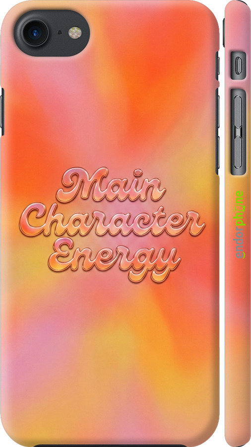 3D пластиковый глянцевый чехол Aura Gradient Main Character Energy Aesthetic Y2K для Apple iPhone 8 - 6783c-1031 изображение 