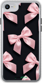 Чехол Bumper чехол Coquette Ribbons Dark Coquette для Apple iPhone SE 2022 - 6767pc-3737 изображение 