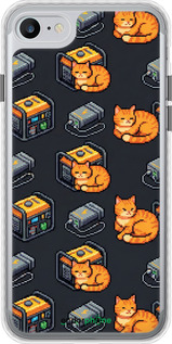 Чехол Bumper чехол Autonomous Zone для Apple iPhone SE 2020 - 6771pc-2013 изображение 