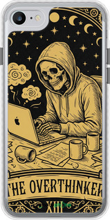 Чехол Bumper чехол The Overthinker для Apple iPhone SE 2020 - 6774pc-2013 изображение 