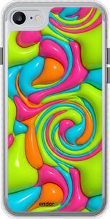 Чехол Bumper чехол Y2K Jelly Dream для Apple iPhone SE 2020 - 6780pc-2013 изображение 