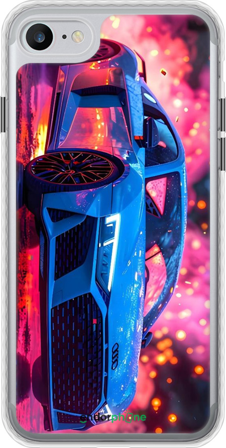 Чохол Bumper чехол Ауди для Apple iPhone 7 - 6286pc-336 изображение 