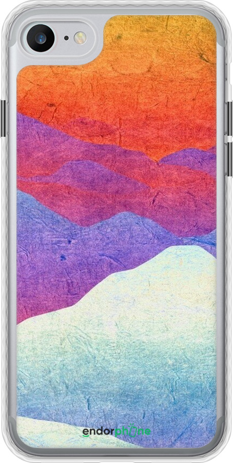 Чехол Bumper чехол Горный закат для Apple iPhone 7 - 6479pc-336 изображение 