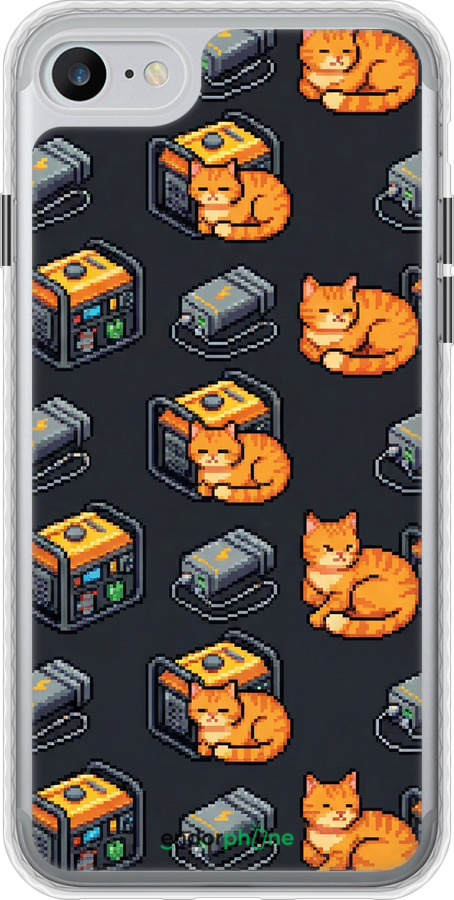 Чехол Bumper чехол Autonomous Zone для Apple iPhone SE 2020 - 6771pc-2013 изображение 