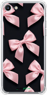 Силикон с усиленными углами чехол Coquette Ribbons Dark Coquette для Apple iPhone SE 2022 - 6767sp-3737 изображение 