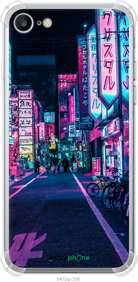 Силіконовий протиударний с посиленими кутами чехол № 5403 для Apple iPhone SE 2022 - 5403sp-3737 изображение 