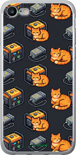 2D пластиковий чехол Autonomous Zone для Apple iPhone SE 2022 - 6771t-3737 изображение 