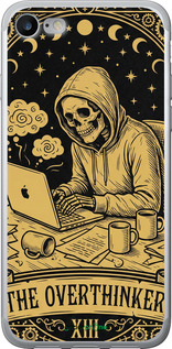 2D пластиковый чехол 'The Overthinker' для iPhone SE 2022 изображение 3