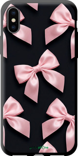 TPU чехол Coquette Ribbons Dark Coquette для Apple iPhone X - 6767b-1050 изображение 