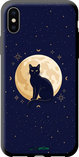 TPU чехол Cute Cat Celestial/Witchy для Apple iPhone XS - 6787b-1583 изображение 