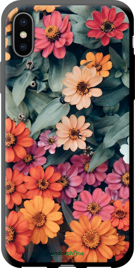 TPU чехол Beauty flowers для Apple iPhone XS - 4050b-1583 изображение 