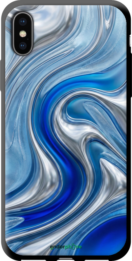 TPU чехол Liquid Chrome для Apple iPhone X - 6781b-1050 изображение 