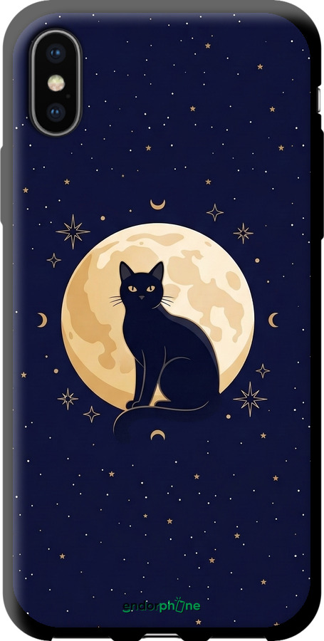TPU чехол Cute Cat Celestial/Witchy для Apple iPhone XS - 6787b-1583 изображение 