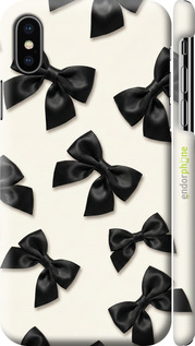 3D пластиковый матовый чехол 'Dark Coquette' для iPhone XS изображение 1