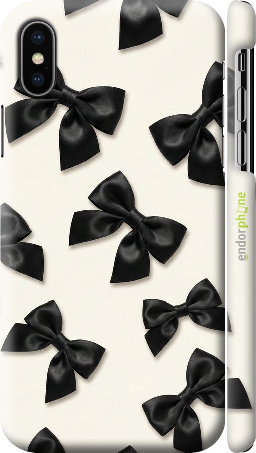 3D пластиковый матовый чехол Dark Coquette для Apple iPhone XS - 6765m-1583 изображение 