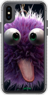 Чехол Bumper чехол Пушистик для Apple iPhone XS - 6017pc-1583 изображение 