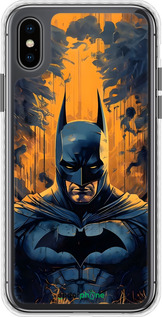 Чехол Bumper чехол Бэтмен для Apple iPhone XS - 6335pc-1583 изображение 