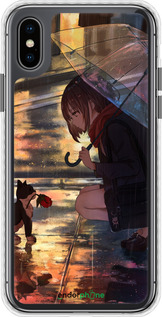 Чохол Bumper чехол Anime для Apple iPhone XS - 6609pc-1583 изображение 