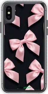 Чехол Bumper чехол Coquette Ribbons Dark Coquette для Apple iPhone X - 6767pc-1050 изображение 