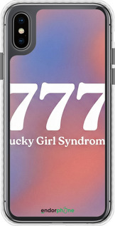 Чехол Bumper 'Aesthetic Aura Gradient 777 Lucky Energy' для iPhone X изображение 5