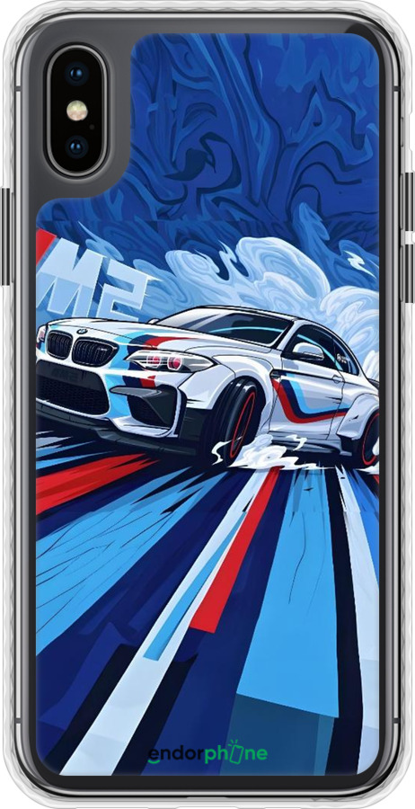 Чехол Bumper чехол БМВ для Apple iPhone XS - 6292pc-1583 изображение 