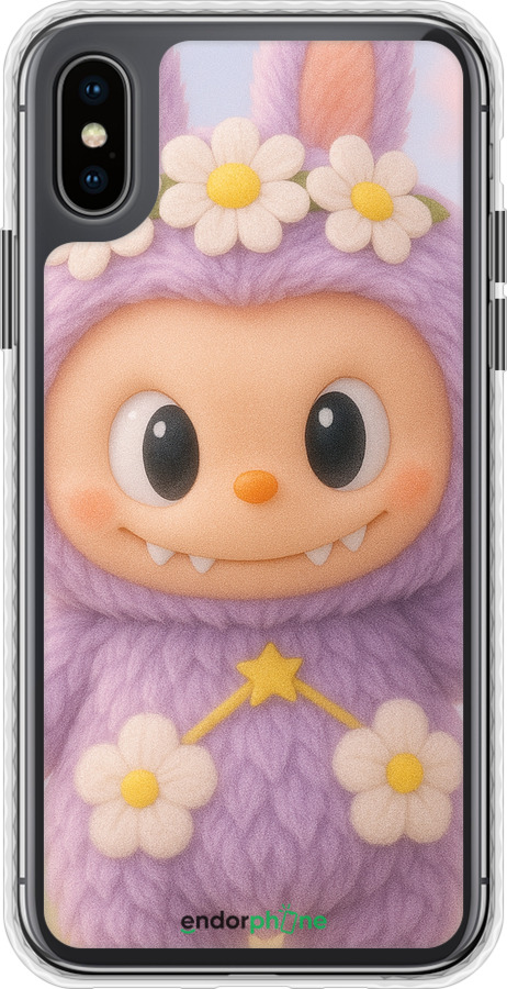 Чехол Bumper чехол Лабубу 1 для Apple iPhone X - 6709pc-1050 изображение 