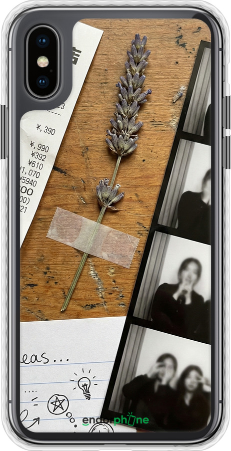 Чехол Bumper чехол Aesthetic Scrapbook Collage для Apple iPhone X - 6773pc-1050 изображение 