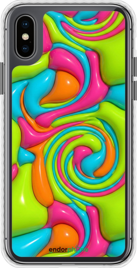 Чохол Bumper чехол Y2K Jelly Dream для Apple iPhone X - 6780pc-1050 изображение 