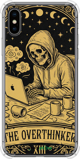 Силикон с усиленными углами чехол The Overthinker для Apple iPhone XS - 6774sp-1583 изображение 