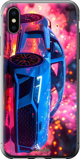 2D пластиковый чехол Ауди для Apple iPhone X - 6286t-1050 изображение 