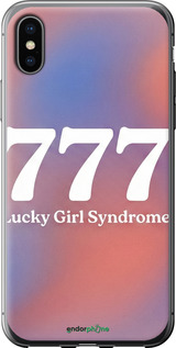 2D пластиковый чехол 'Aesthetic Aura Gradient 777 Lucky Energy' для iPhone X изображение 14