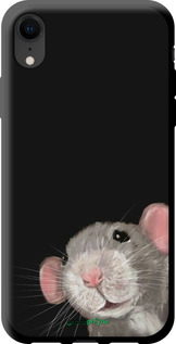TPU чехол The Peeking Rat для Apple iPhone XR - 6442b-1560 изображение 