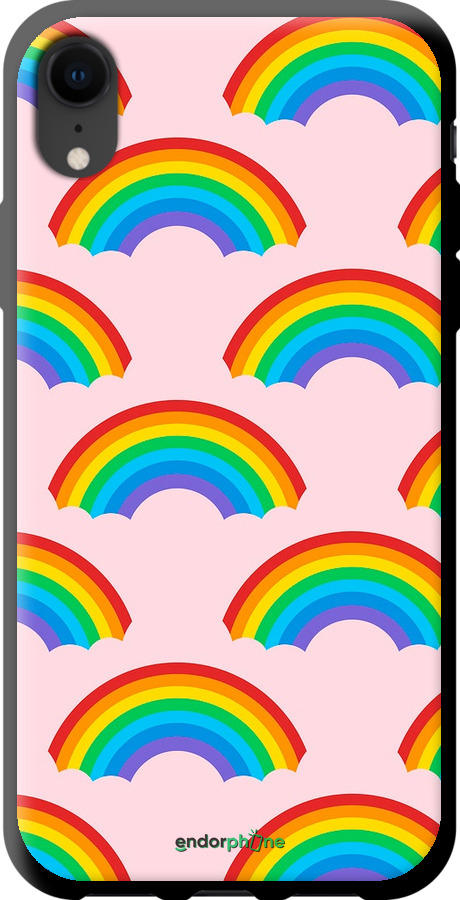 TPU чехол Rainbows для Apple iPhone XR - 4478b-1560 изображение 