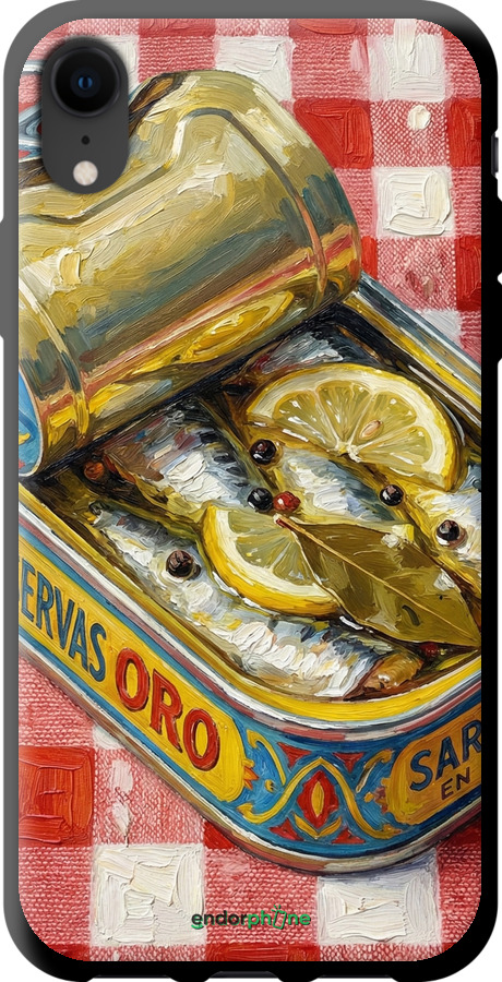 TPU чехол Vintage Sardine Tin Phone для Apple iPhone XR - 6772b-1560 изображение 