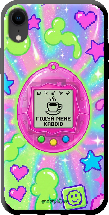 TPU чехол Y2K Aesthetic Retro Pet: Годуй мене кавою для Apple iPhone XR - 6784b-1560 изображение 