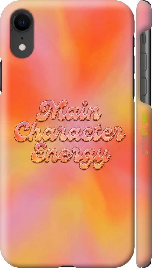3D пластиковий глянцевий чехол Aura Gradient Main Character Energy Aesthetic Y2K для Apple iPhone XR - 6783c-1560 изображение 