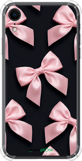Силикон с усиленными углами чехол Coquette Ribbons Dark Coquette для Apple iPhone XR - 6767sp-1560 изображение 