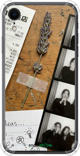 Силикон с усиленными углами чехол Aesthetic Scrapbook Collage для Apple iPhone XR - 6773sp-1560 изображение 