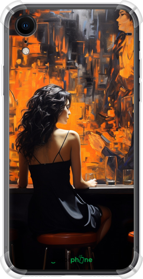Силикон с усиленными углами чехол Чехол для телефона для Apple iPhone XR - 5962sp-1560 изображение 