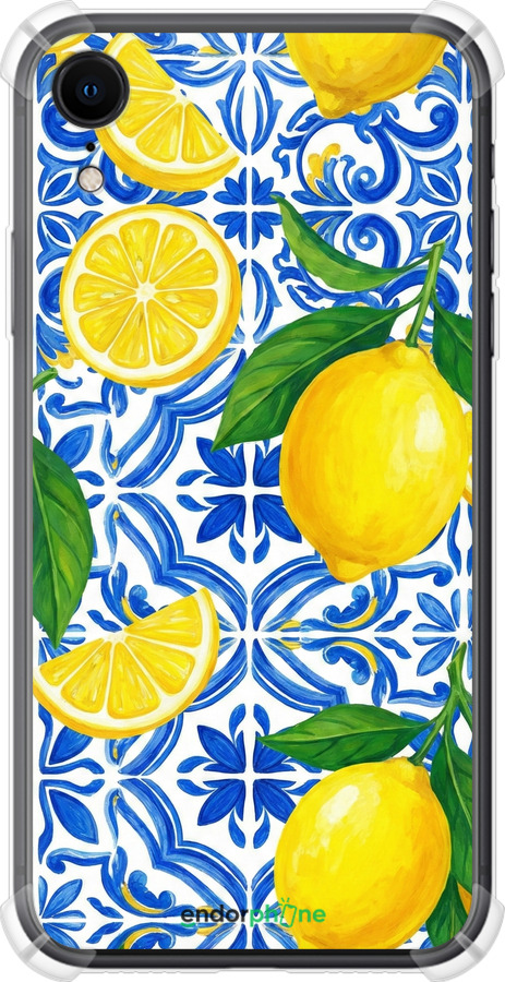 Силіконовий протиударний с посиленими кутами чехол Grocery Girl Italian Summer для Apple iPhone XR - 6766sp-1560 изображение 