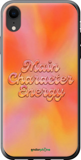 Силиконовый чехол 'Aura Gradient Main Character Energy Aesthetic Y2K' для iPhone XR изображение 3