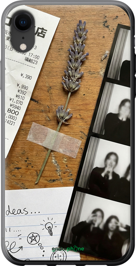 2D пластиковый чехол Aesthetic Scrapbook Collage для Apple iPhone XR - 6773t-1560 изображение 