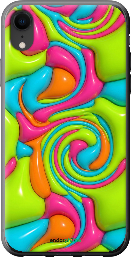 2D пластиковый чехол Y2K Jelly Dream для Apple iPhone XR - 6780t-1560 изображение 