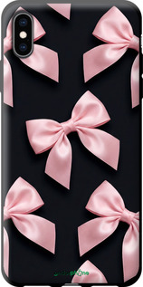 TPU чехол Coquette Ribbons Dark Coquette для Apple iPhone XS Max - 6767b-1557 изображение 